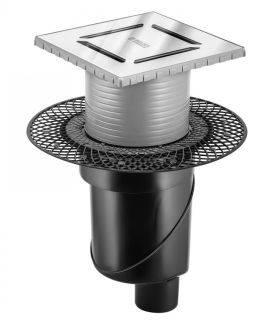 Душевой трап Berges Platz Norma 091059 15см хром глянец